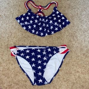 Red, White, and Blue bikini set